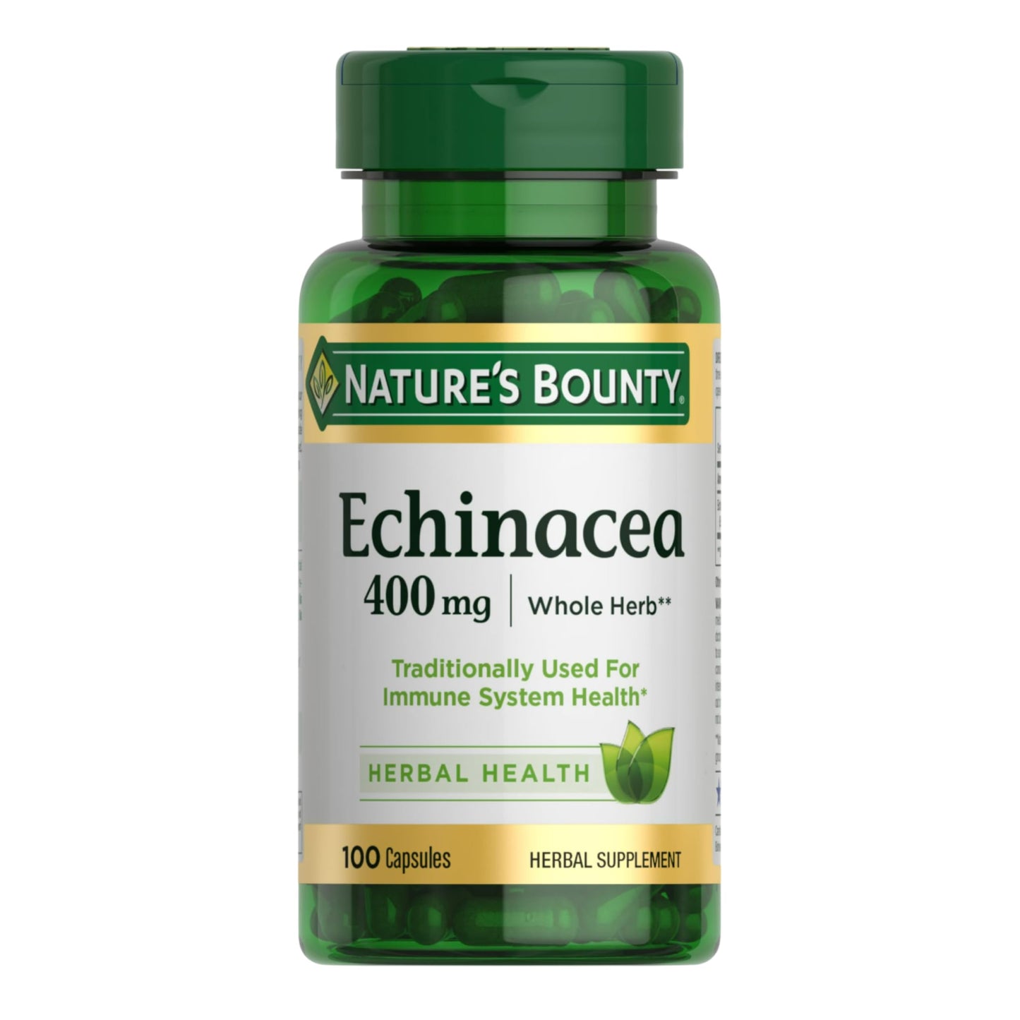 Nature's Bounty Echinacea Capsules 100 Capsules