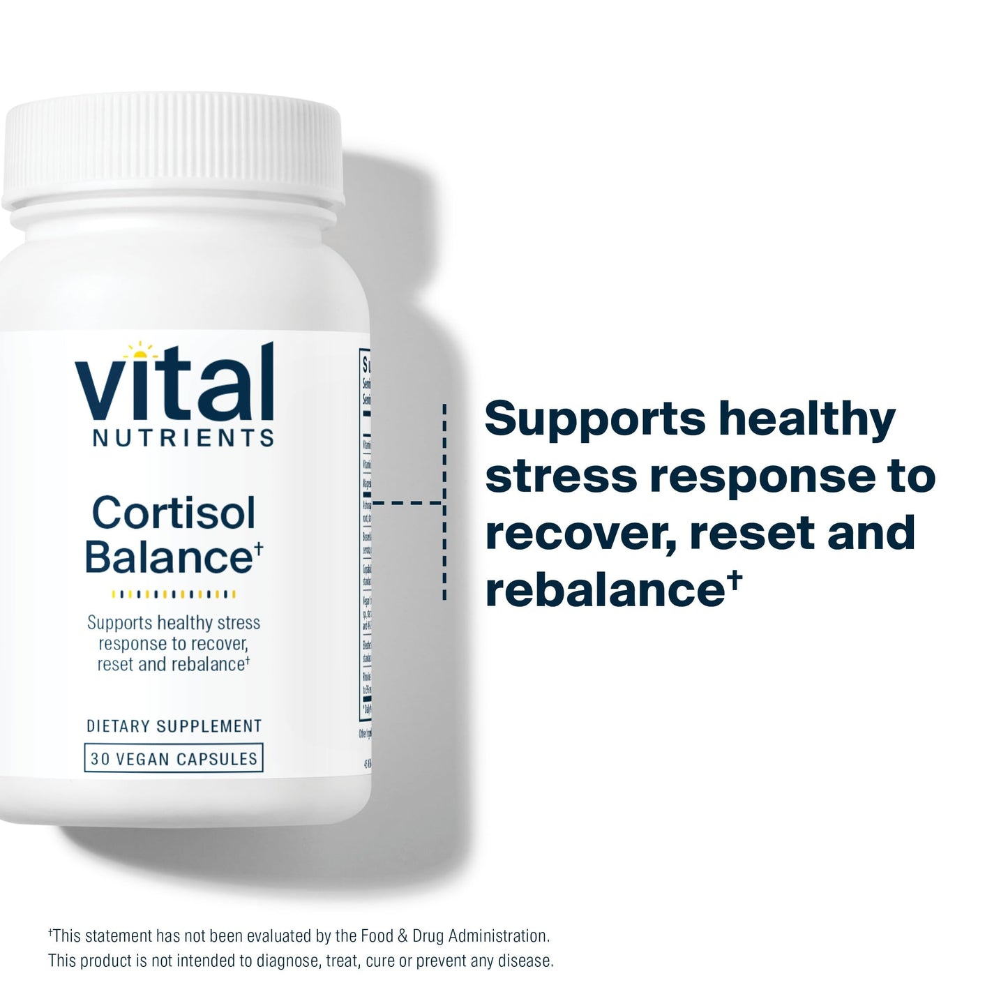 Vital Nutrients Cortisol Balance Capsules 30 Count