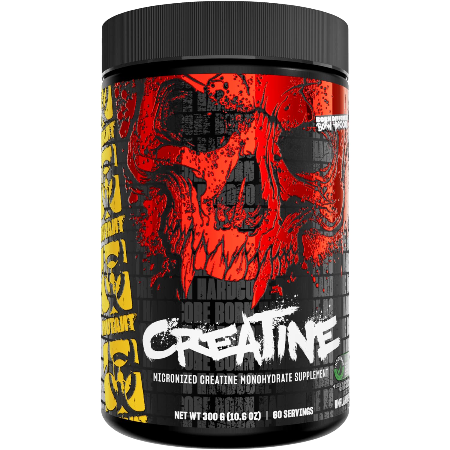 Mutant Creatine Monohydrate Micronized Powder, 10.6 oz