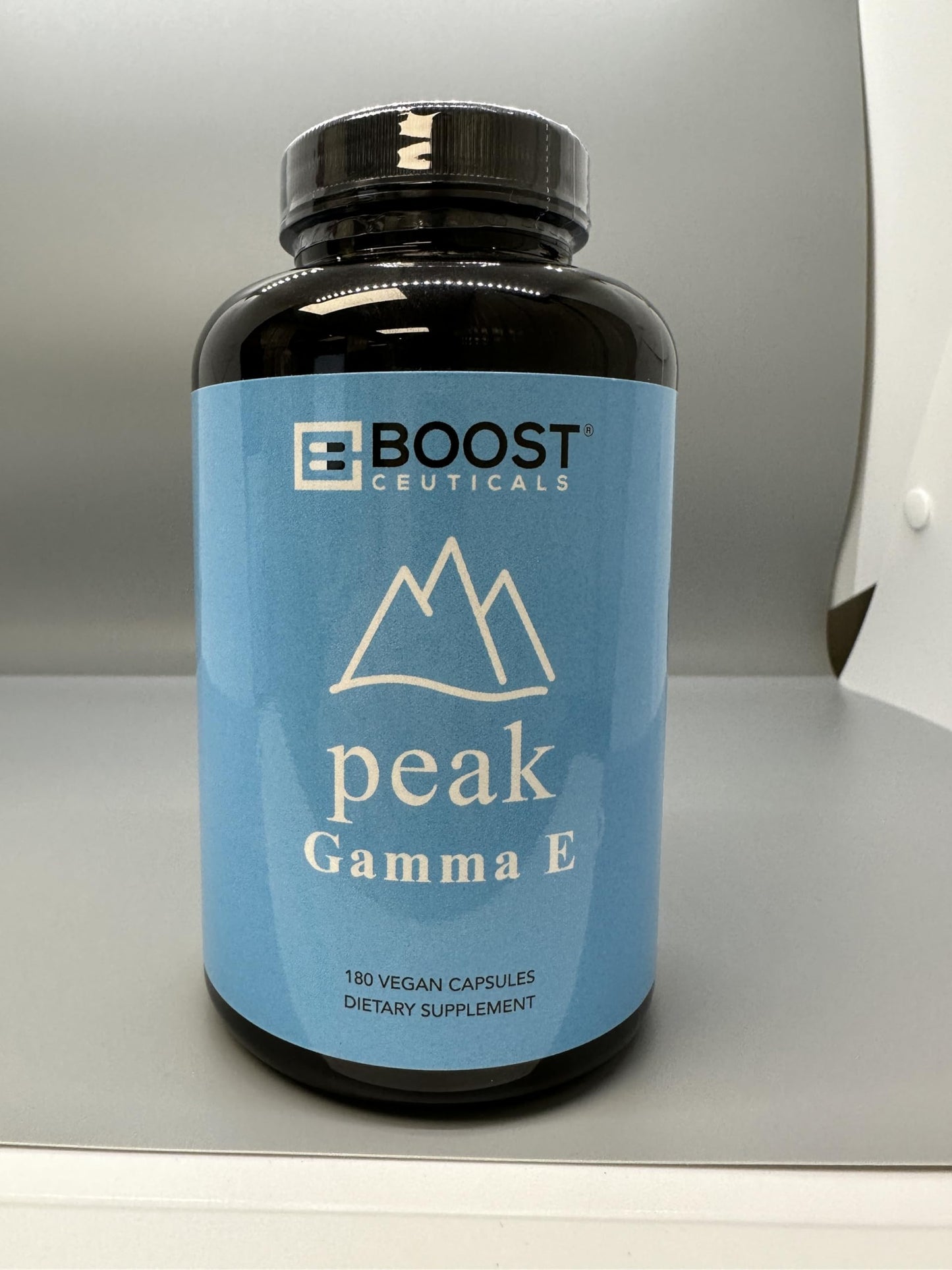 BoostCeuticals Vitamin E 400 IU Gamma E & Reishi Mushroom Capsules, 2-Pack, 270 Capsules