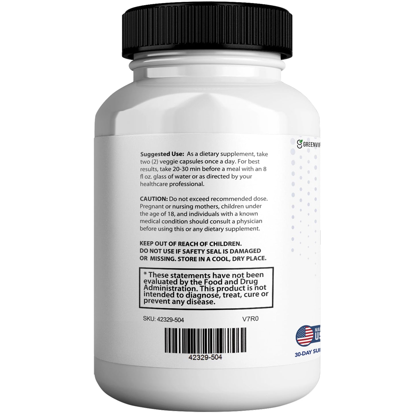 GREENVIFY Pure Prostate Formula Saw Palmetto & More Complex 857 mg Prostate Supplements for Men Capsules, 300 Capsules