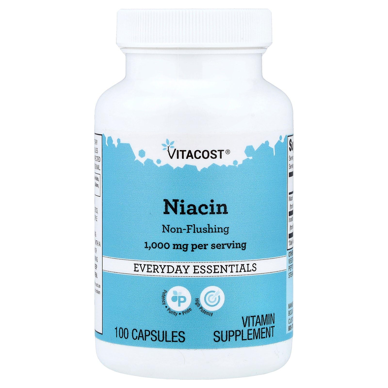 Vitacost Niacin Non-Flushing 100 Capsules