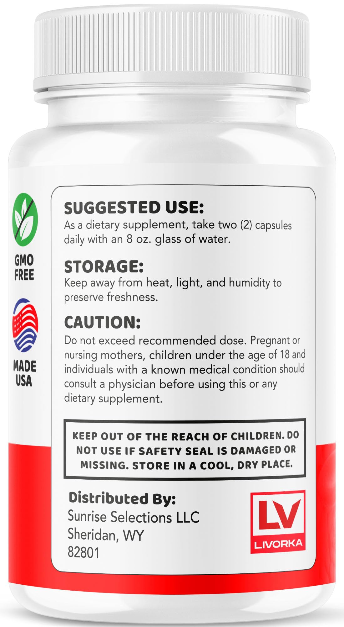 LIVORKA Blood Stabilizer Capsules 120 Capsules
