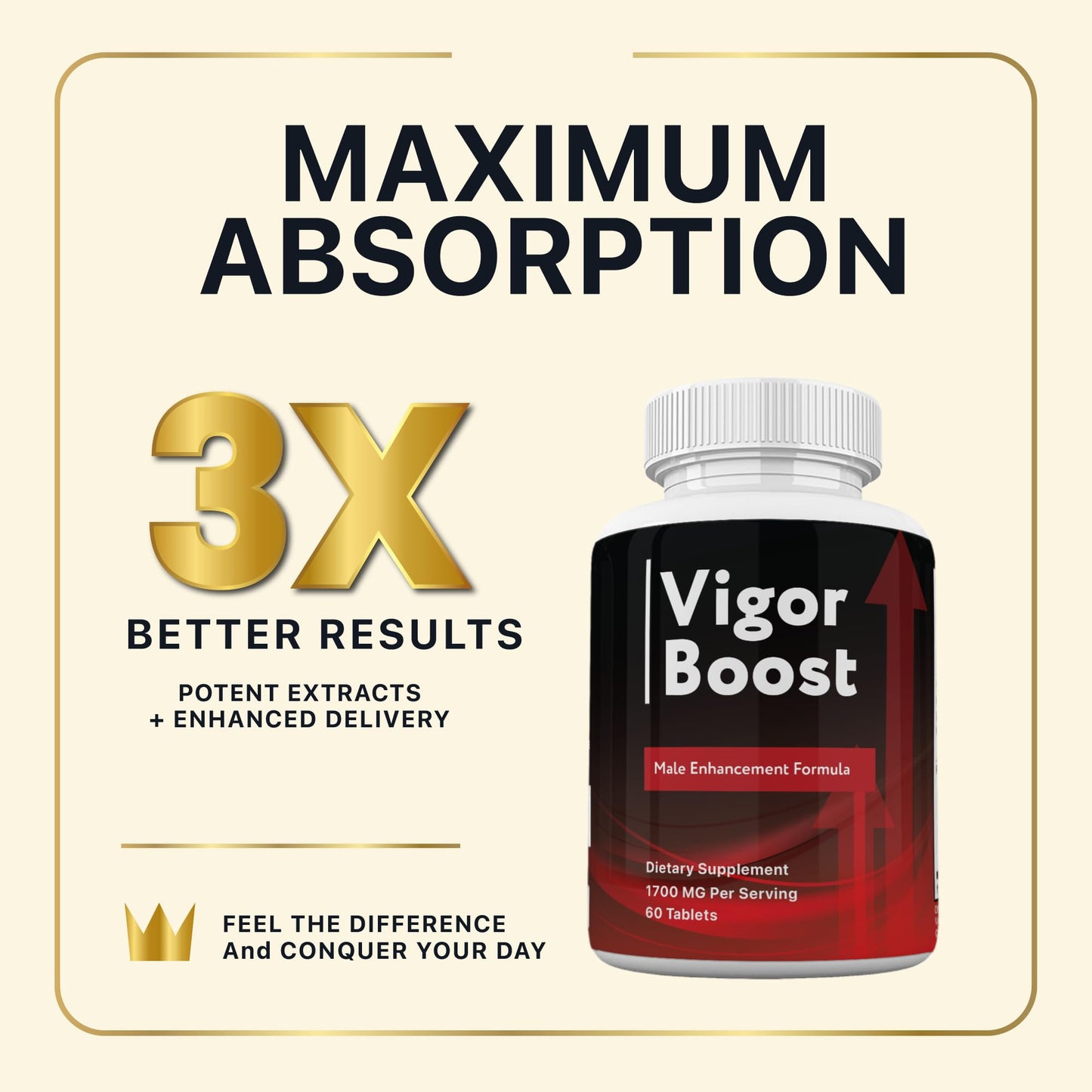 Zonata Vigor Pills for Men Tablet, 60 Count