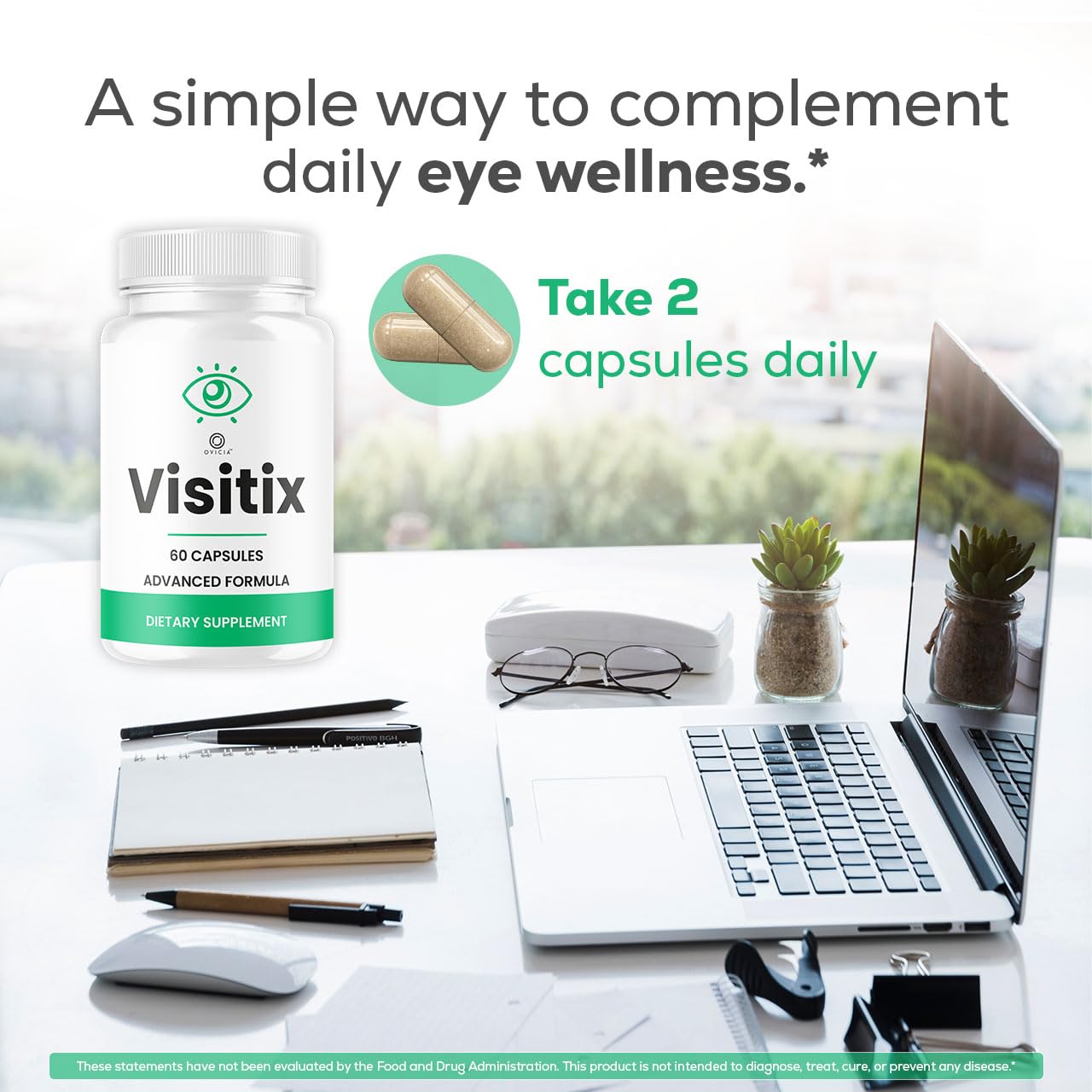 OVICIA Visitix Capsules, 60 Count