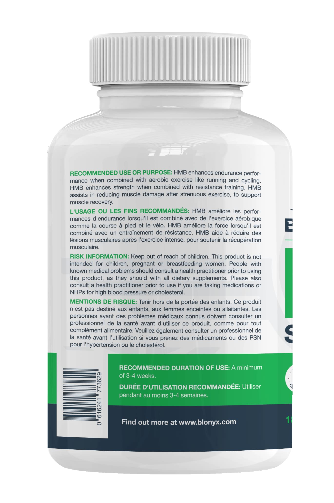 Blonyx HMB Sport Capsules, 30 Capsules