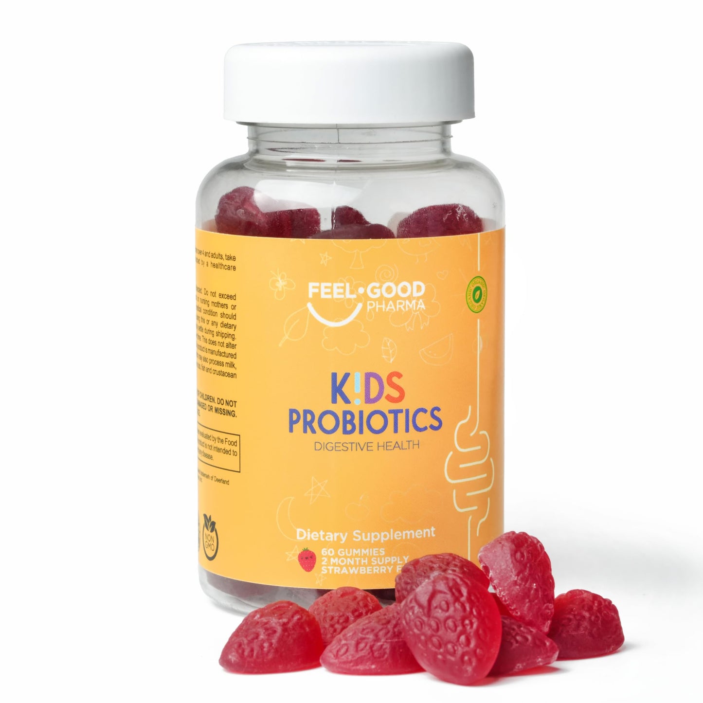 FEEL GOOD PHARMA Feel Good Kids Probiotic Gummies 60 Gummies