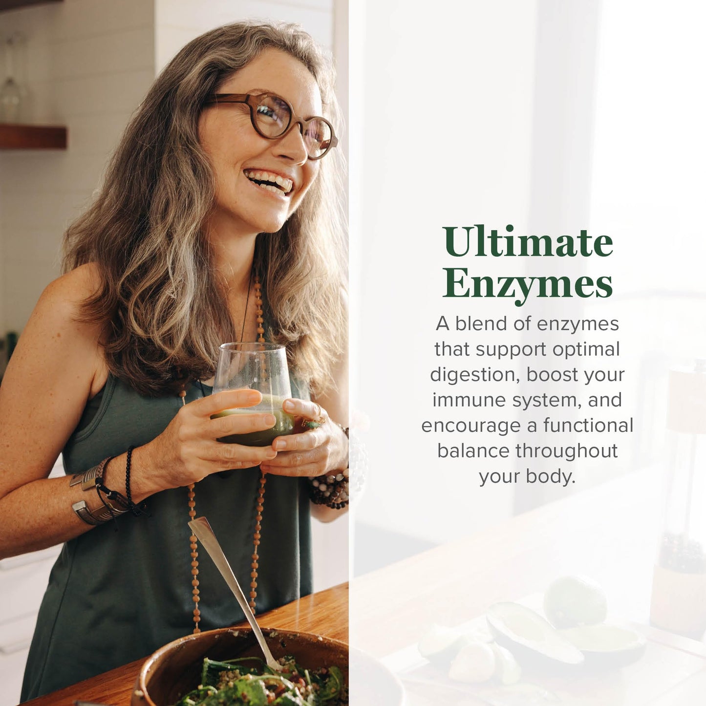Global Healing Center Ultimate Enzymes Capsule 120 Count