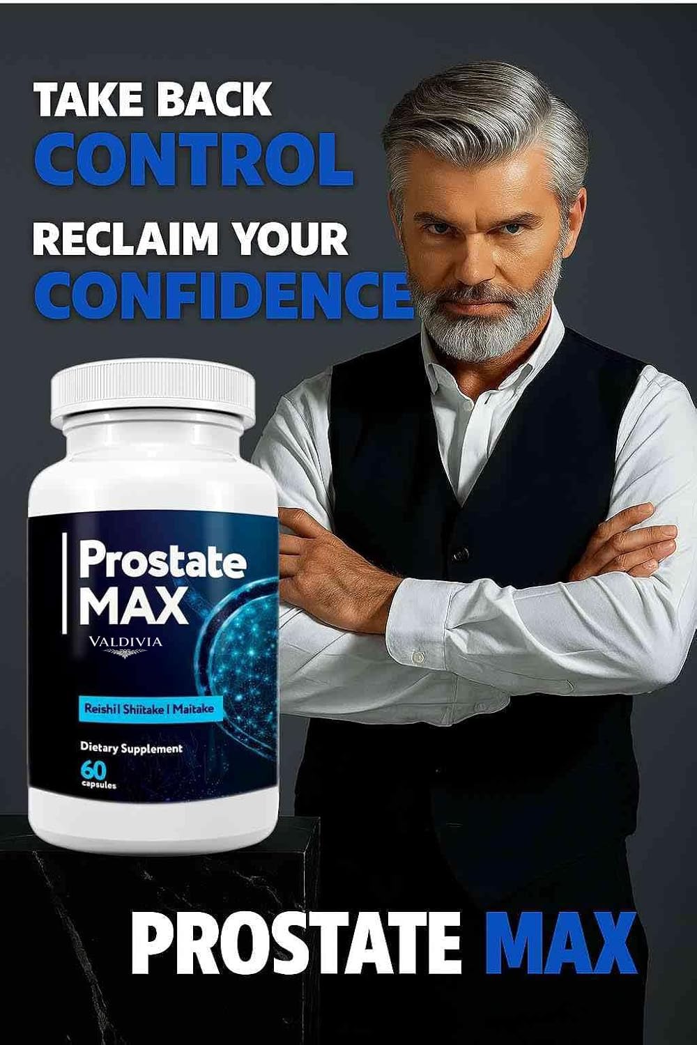 Valdivia ProstateMax Prostate Health Supplements for Men 300 Capsules