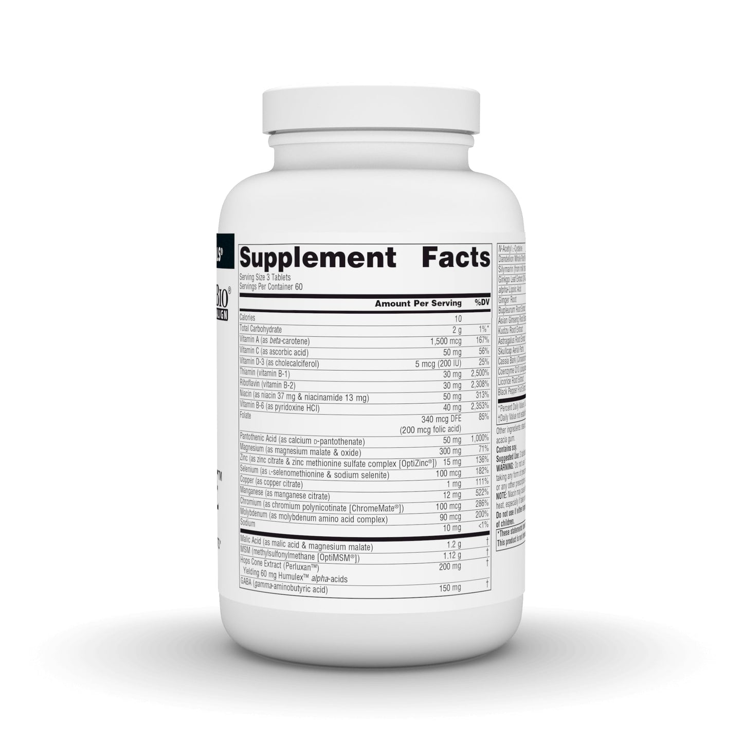 Source Naturals Fibro-Response Bio-Aligned Malic Acid & MSM, 180 Tablets