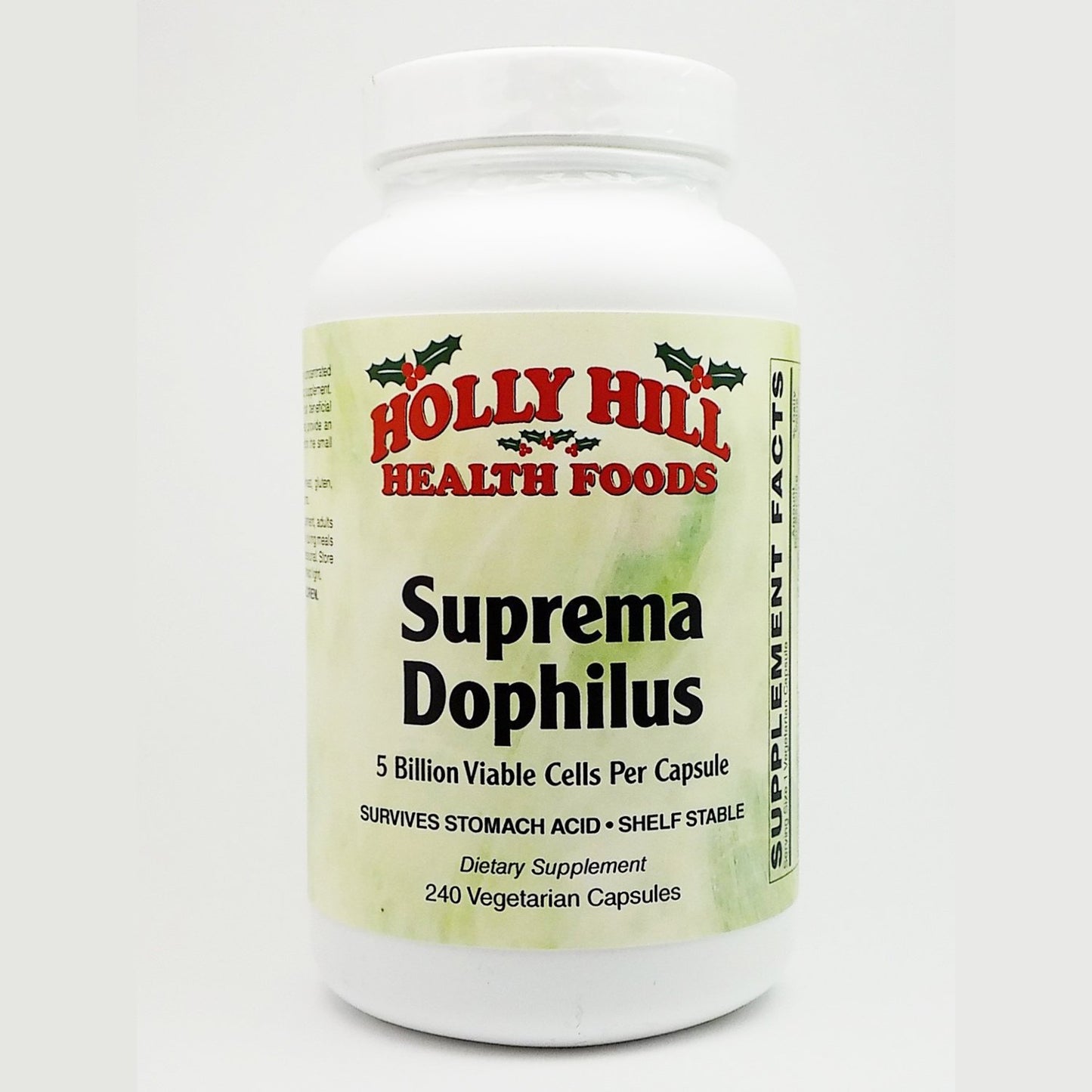 Holly Hill Health Foods Suprema Dophilus Capsules 240