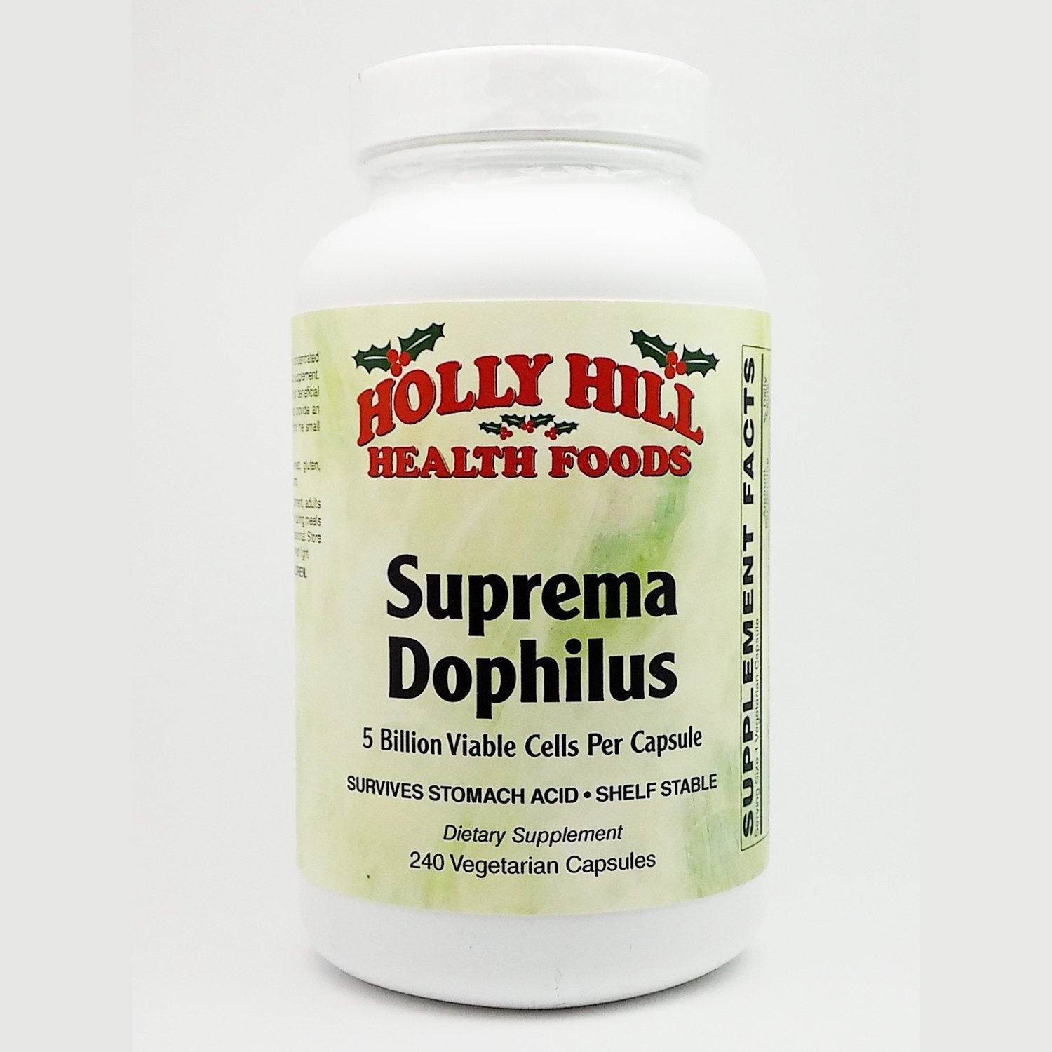 Holly Hill Health Foods Suprema Dophilus Capsules 240
