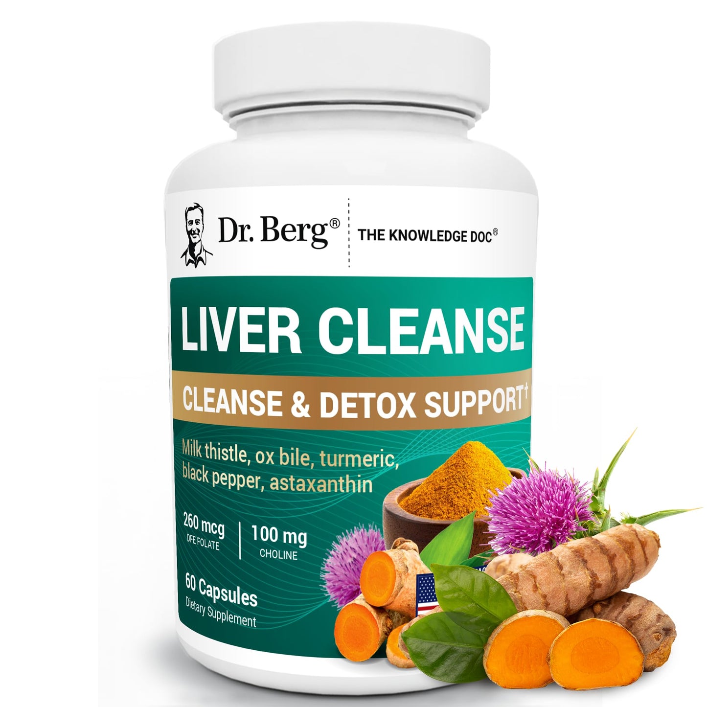 Dr. Berg Nutritionals Liver Cleanse Detox 90 capsules