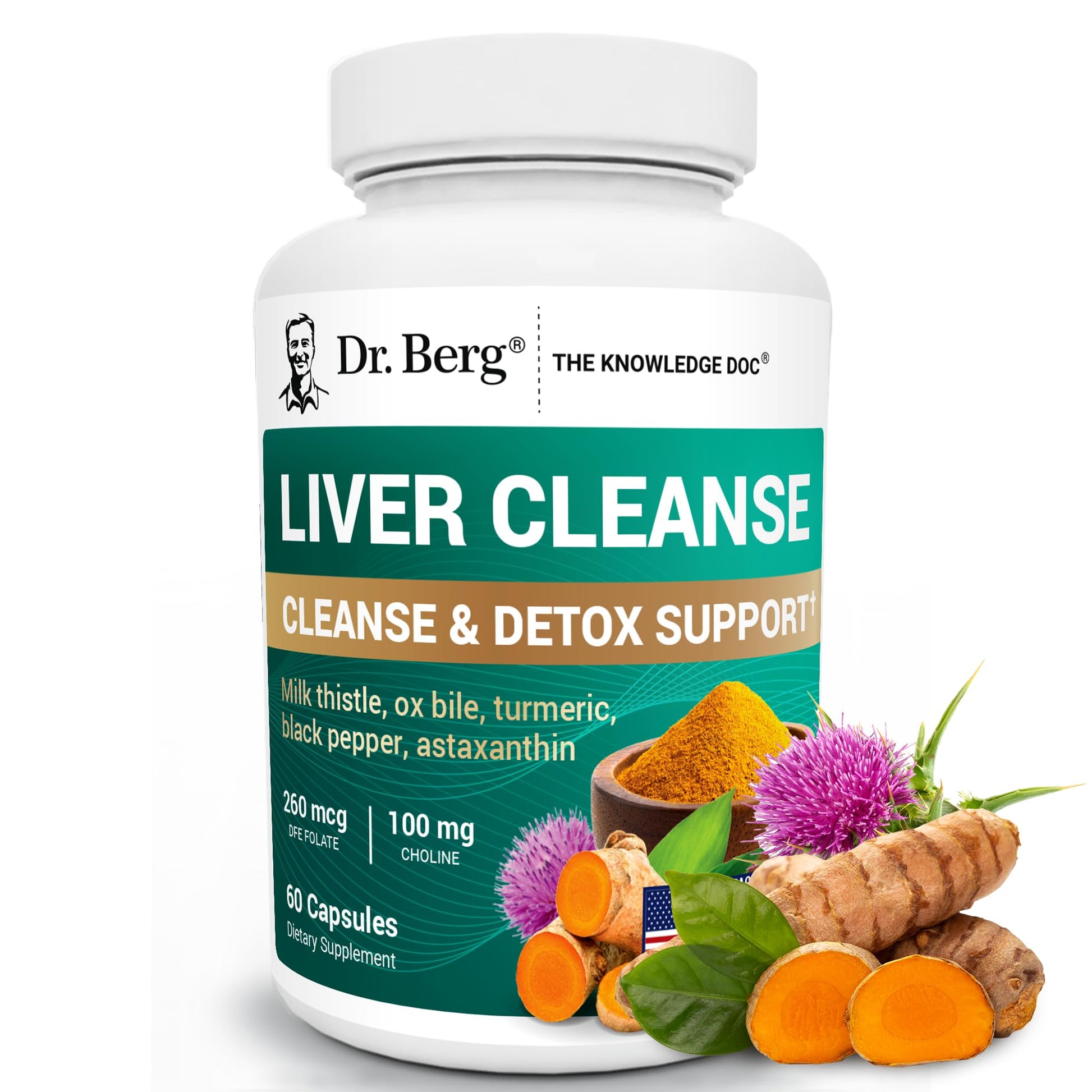 Dr. Berg Nutritionals Liver Cleanse Detox 90 capsules