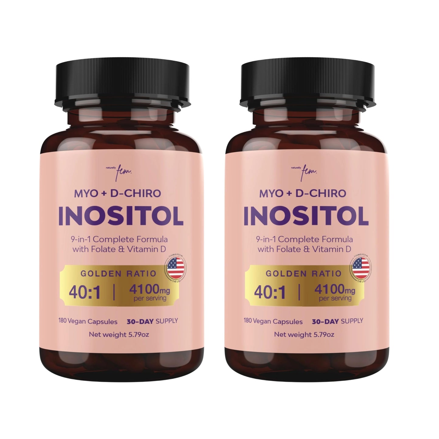 QSTA Myo-Inositol & D-Chiro Inositol Capsule 360-Count