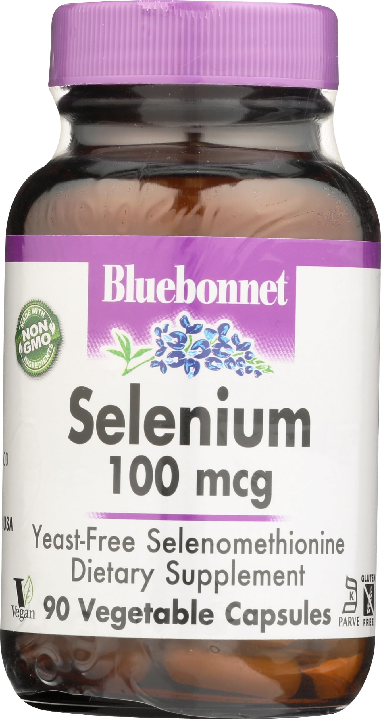BlueBonnet Selenium 100mcg Capsules, 90 Count