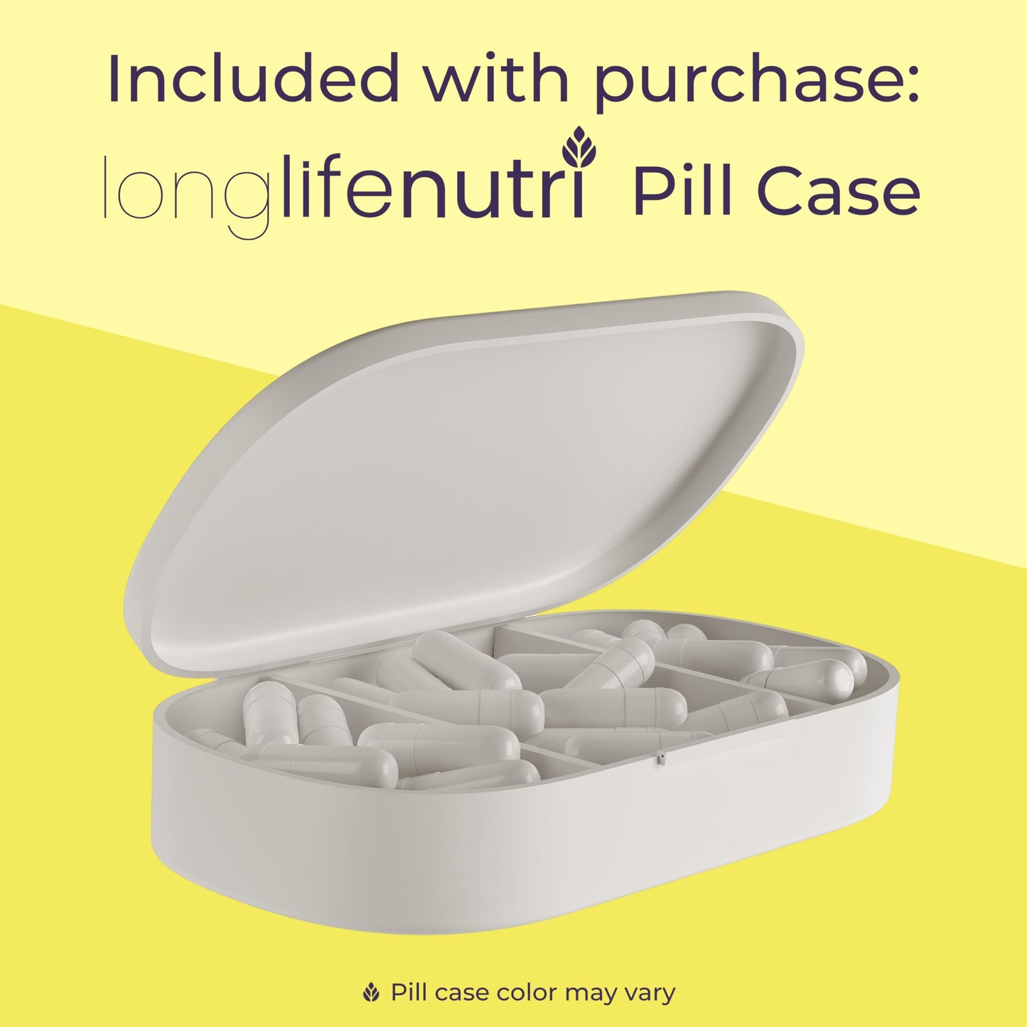 LongLifeNutri Luteolin Supplement 100mg Capsule 180 Count