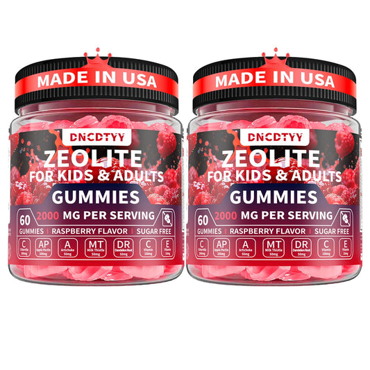 DNCDTYY Zeolite Detox Gummies 120 Count