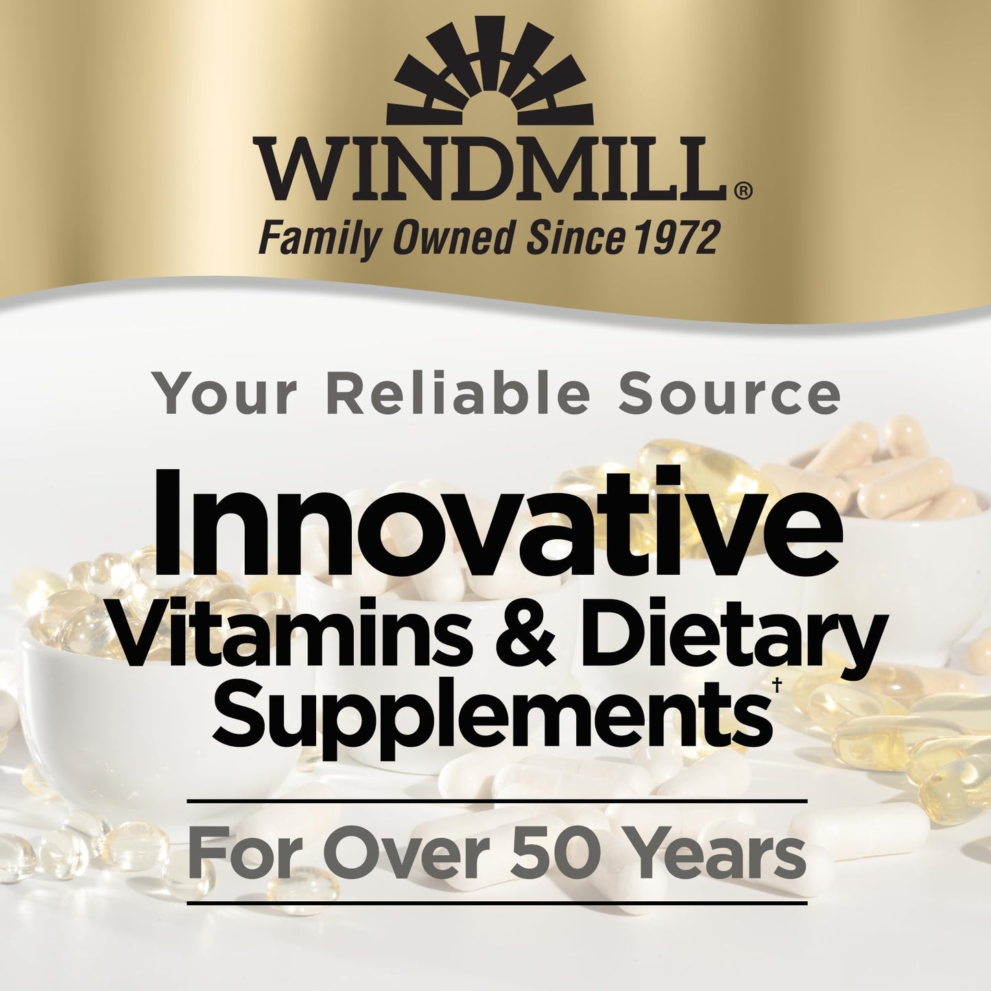 Windmill Magnesium Citrate 400 mg Tablets, 60 Count