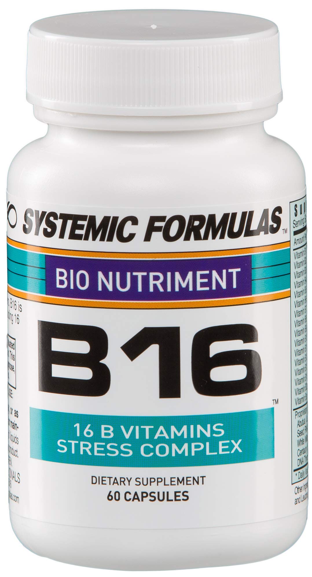 Systemic Formulas Stress Complex Capsule 60 Count