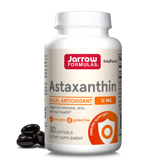 Jarrow Formulas Astaxanthin 12 mg Softgel, 30 Count