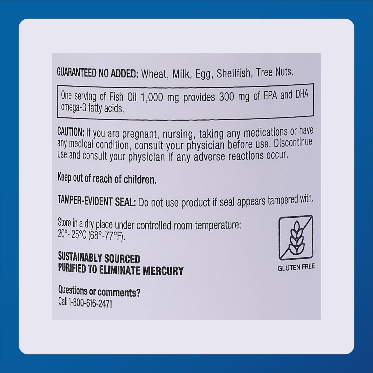 MAJOR Omega-3 Fish Oil Softgels 100