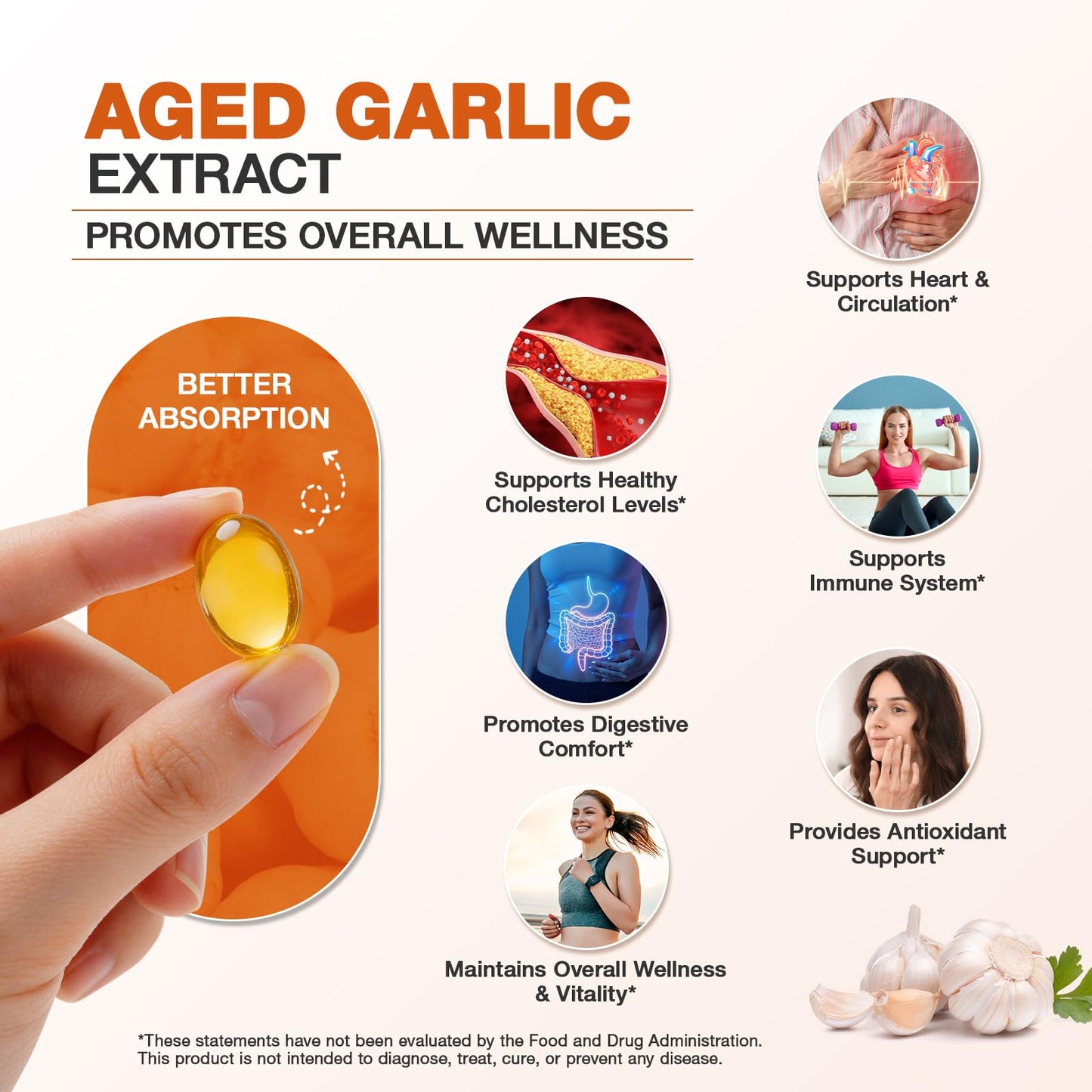GRNSECVE Aged Garlic Extract Softgels 300