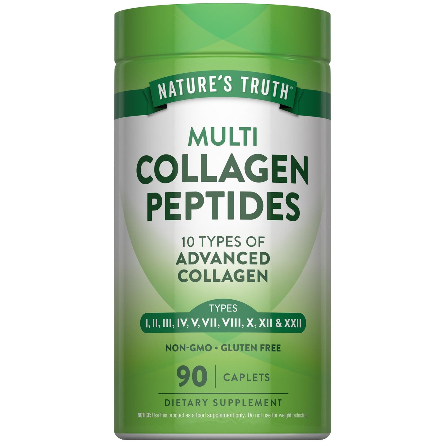 Nature's Truth Multi Collagen Peptide Caplets 90 Count