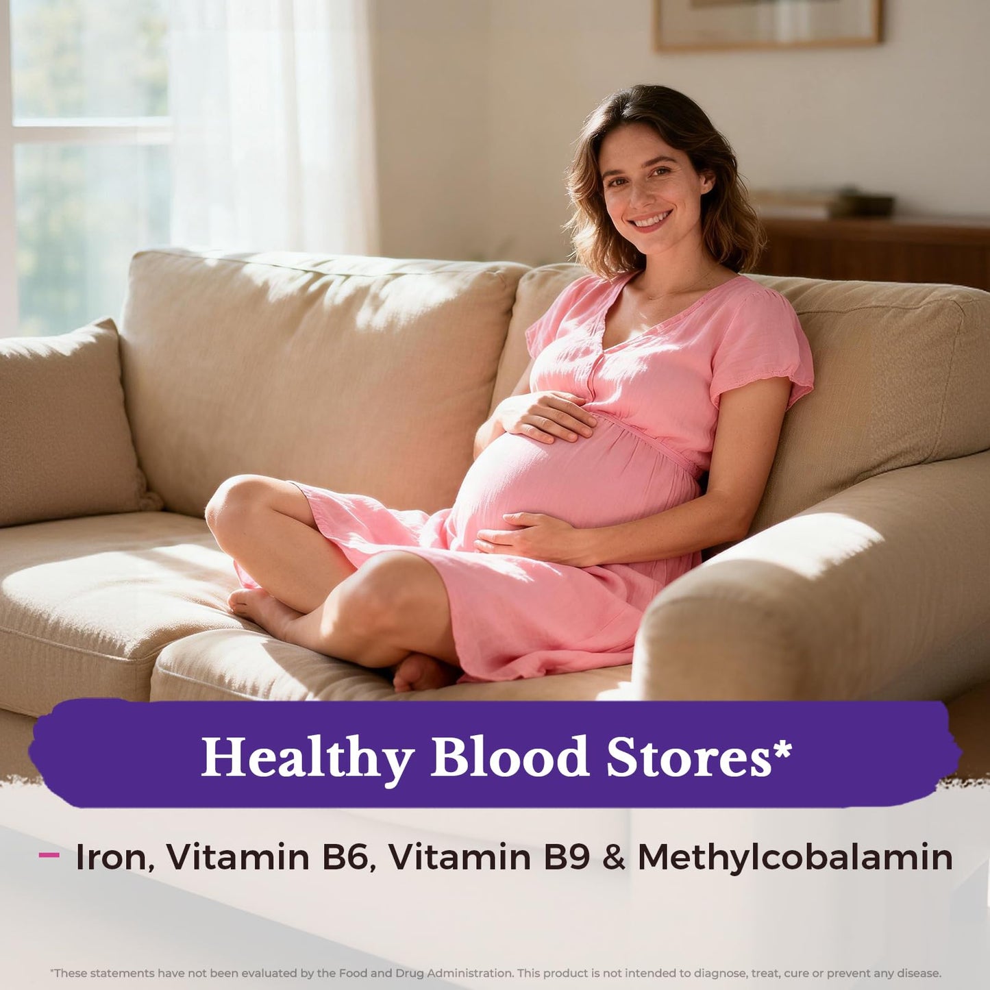 Vitalitown Prenatal Vitamins for Women with Methylfolate, DHA & Choline, Healthy Growth and Brain Development, All Natural, Non-GMO, 60 Softgels