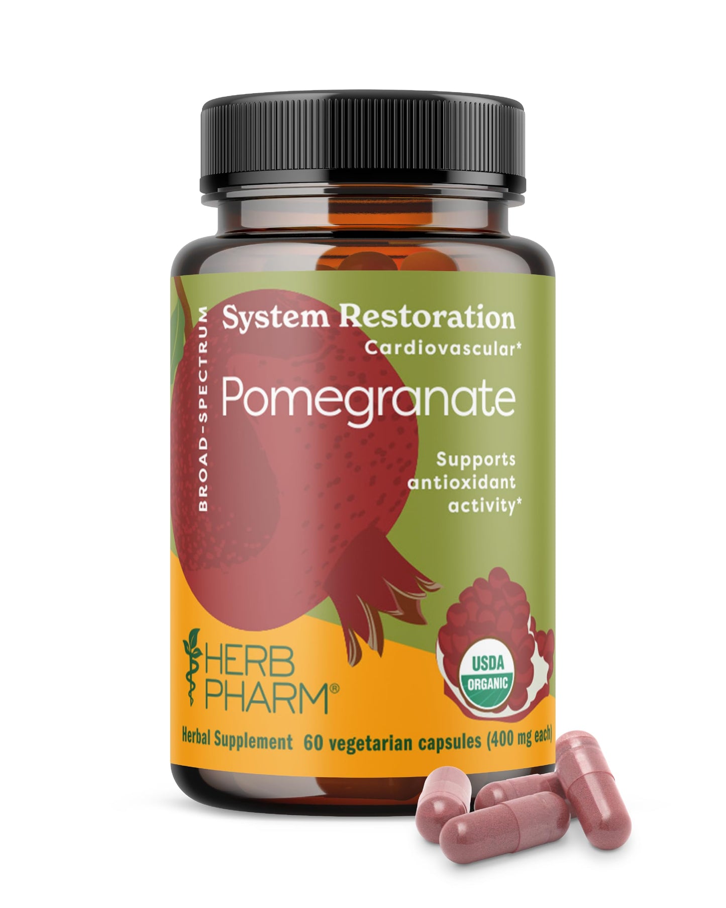 Herb Pharm Pomegranate Capsules 60 Capsules