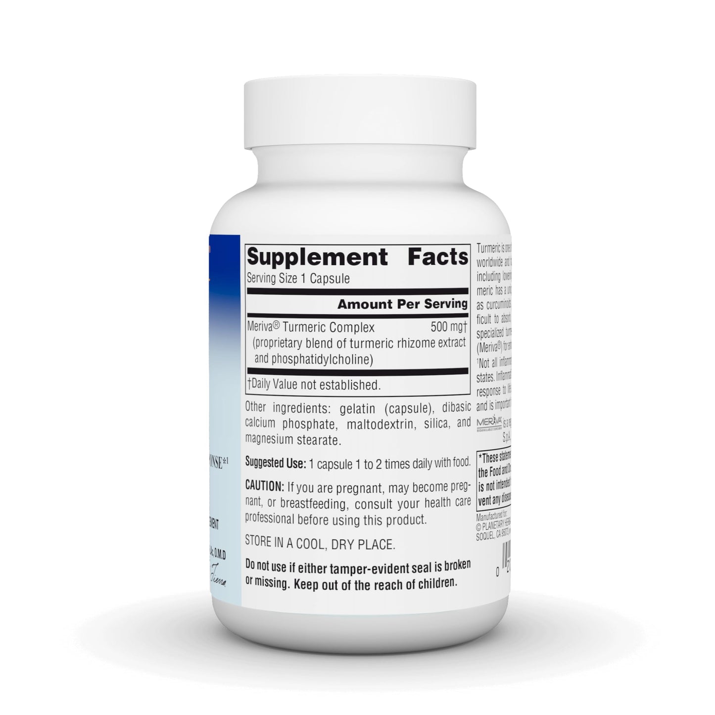 Planetary Herbals Turmeric Gold 500mg Capsules 60