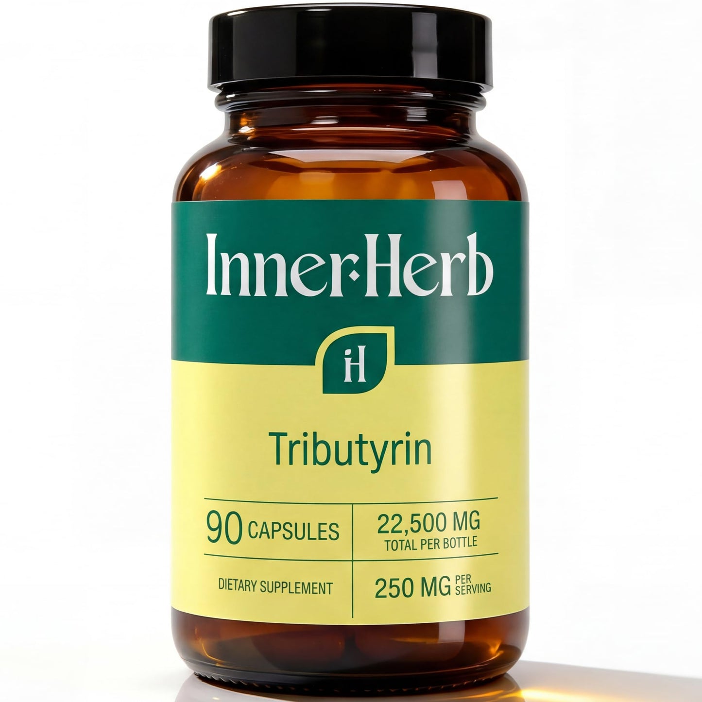 InnerHerb Tributyrin 250 mg Capsule 1 Count