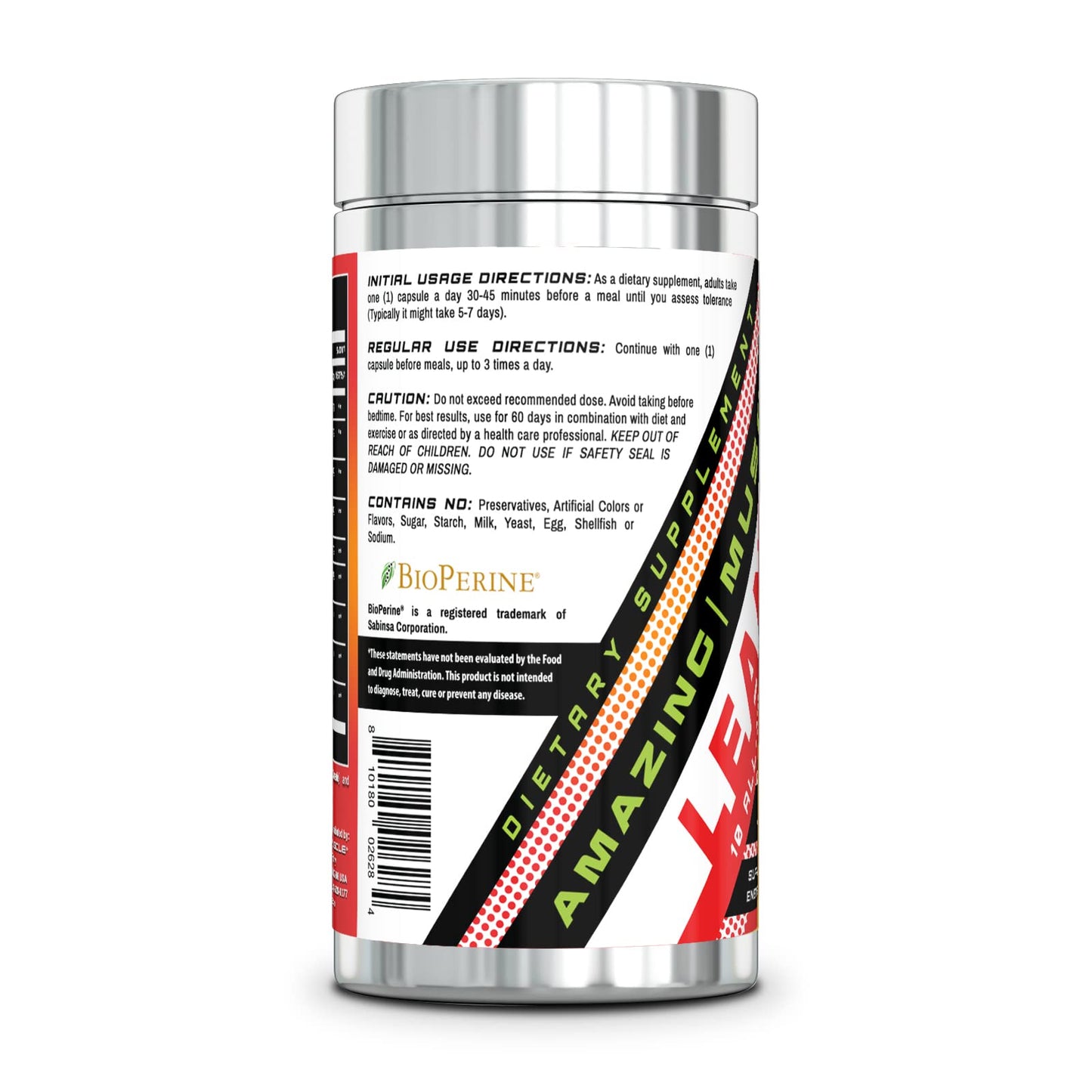 Amazing Nutrition Lean-10 Burner Supplement 90 Capsules