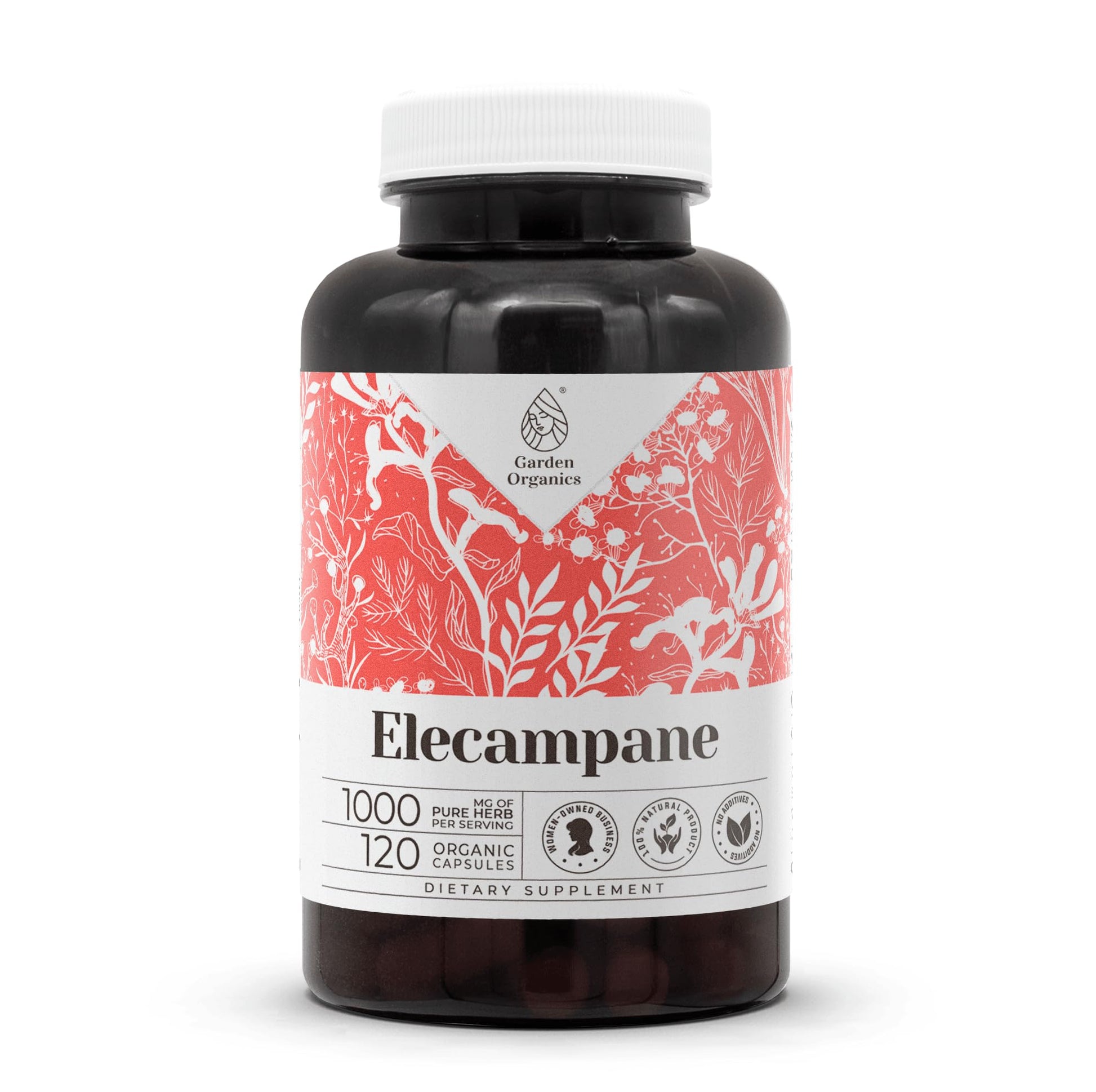 Garden Organics Elecampane 120 Capsules