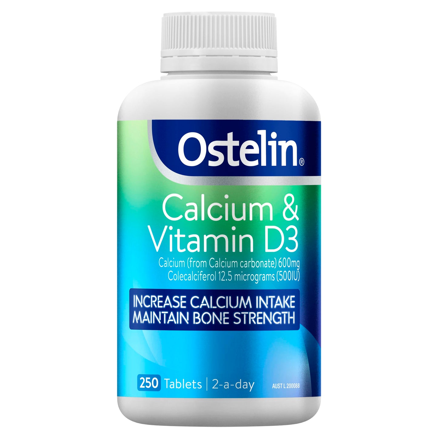 Ostelin Vitamin D Plus Calcium Tablets 250