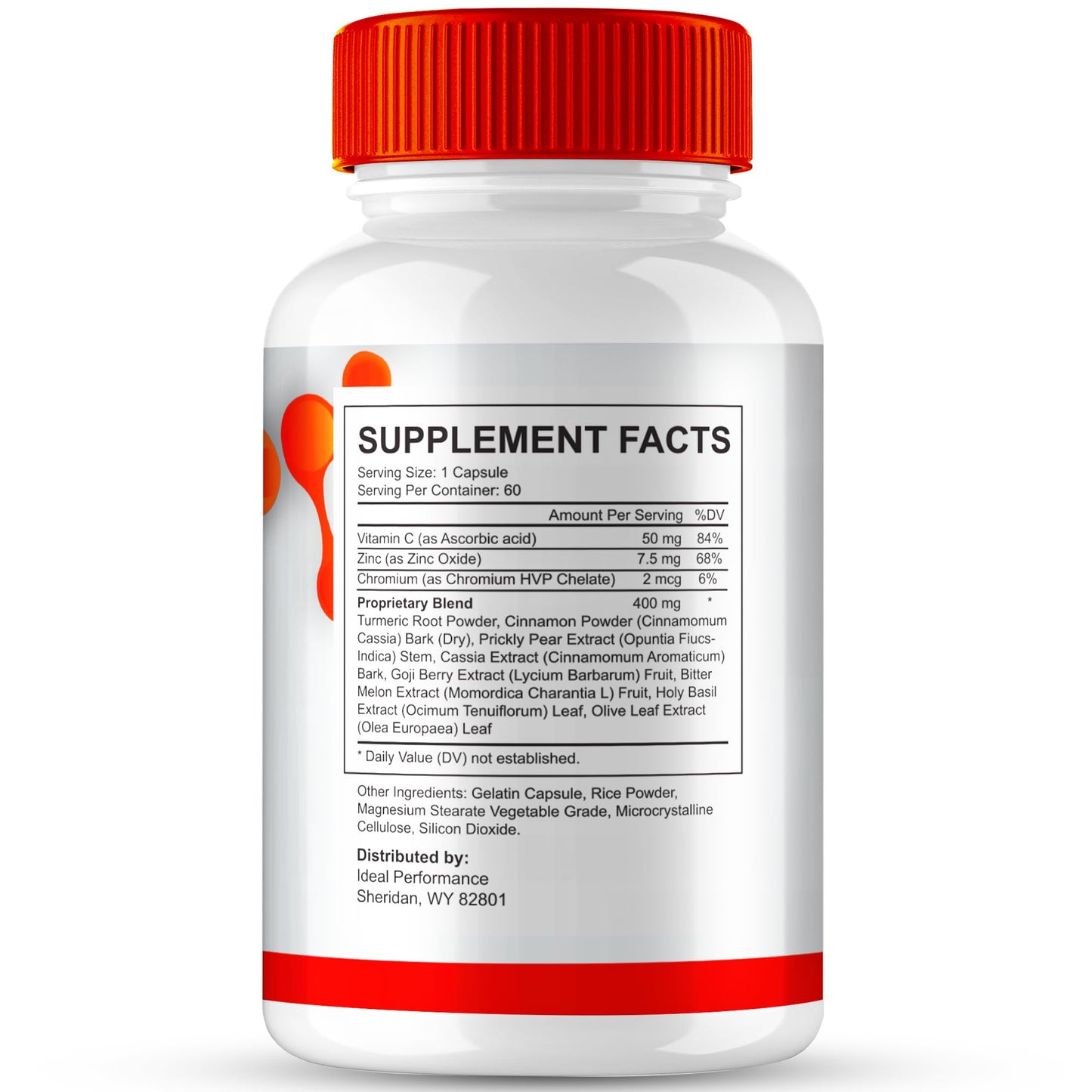 IDEAL PERFORMANCE Glycogen Balance Advanced Blood Formula Capsules 120 Count