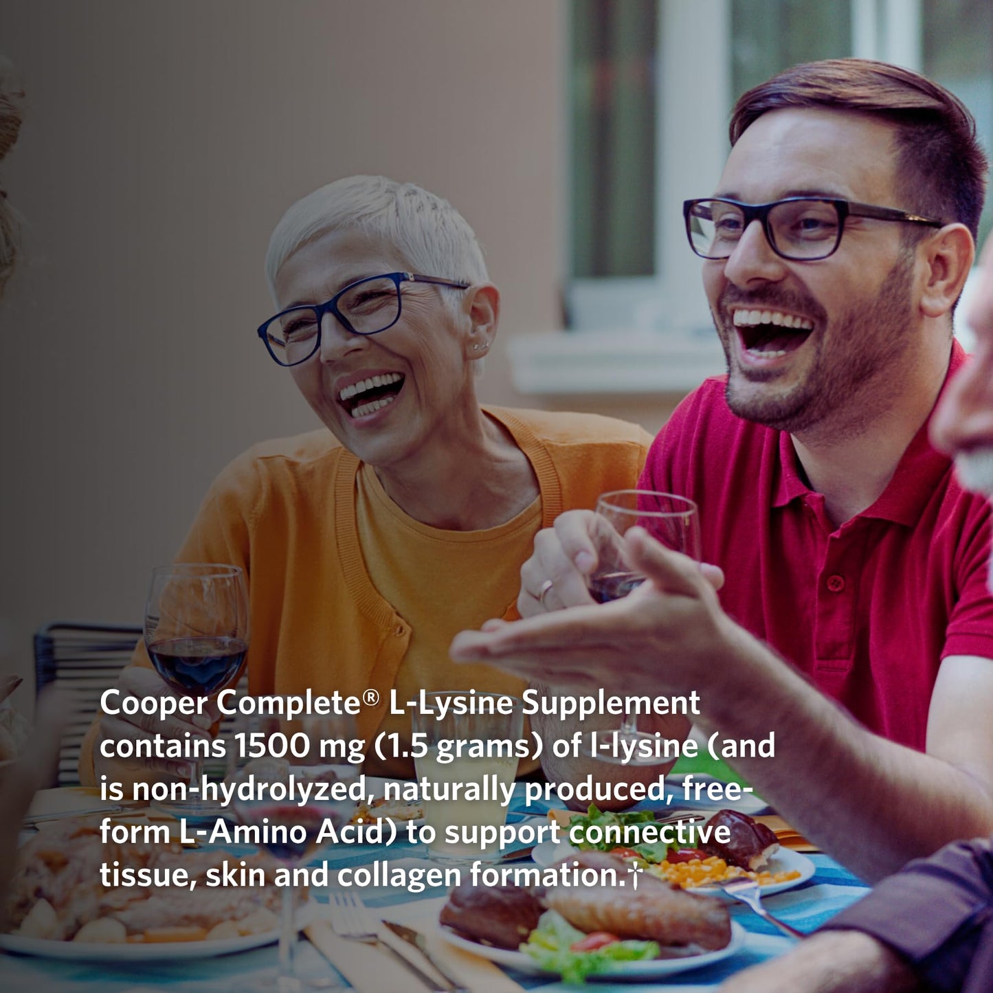 Cooper Complete L-Lysine 1000 mg Capsules, 100 Count