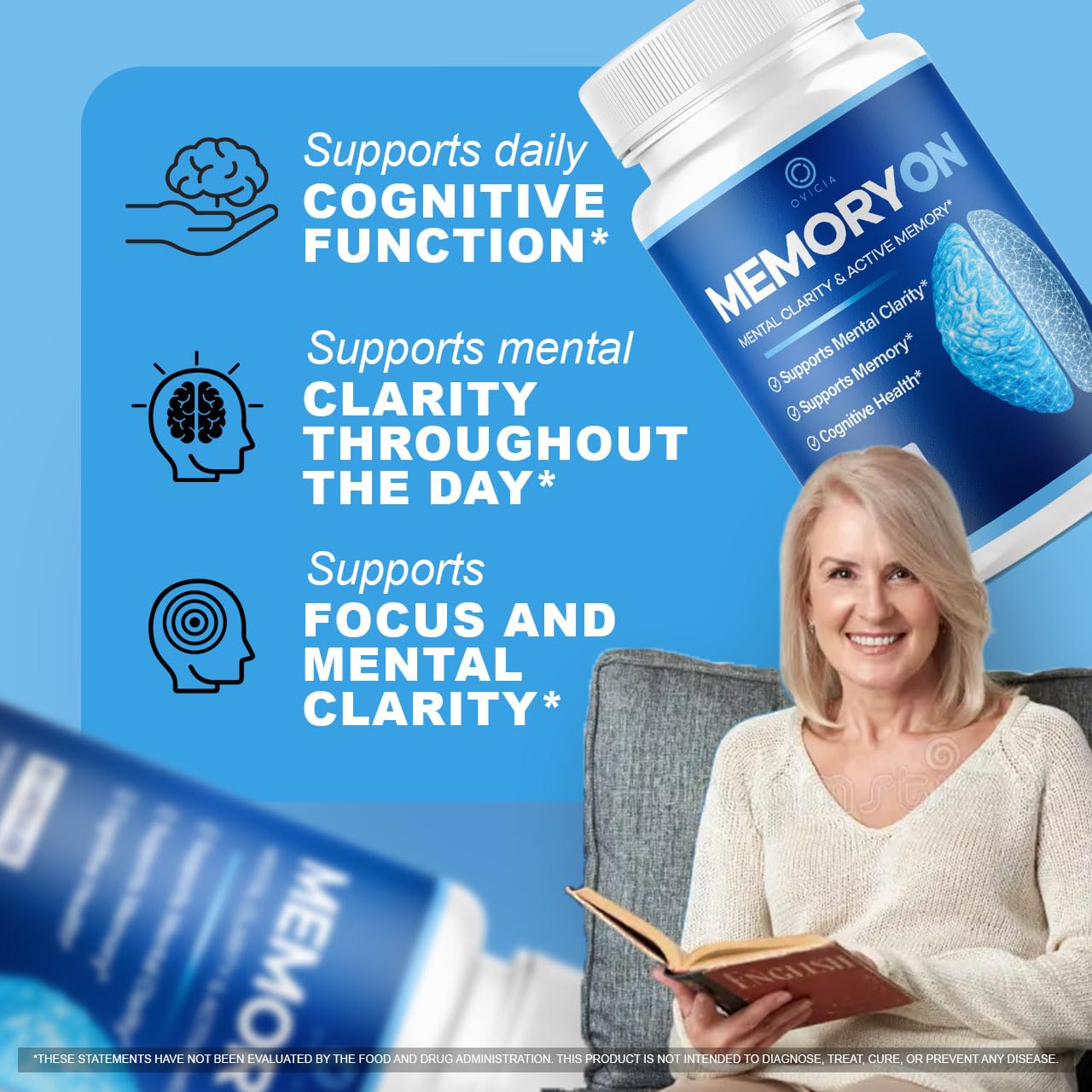 OVICIA MemoryOn Capsules, 60 Capsules