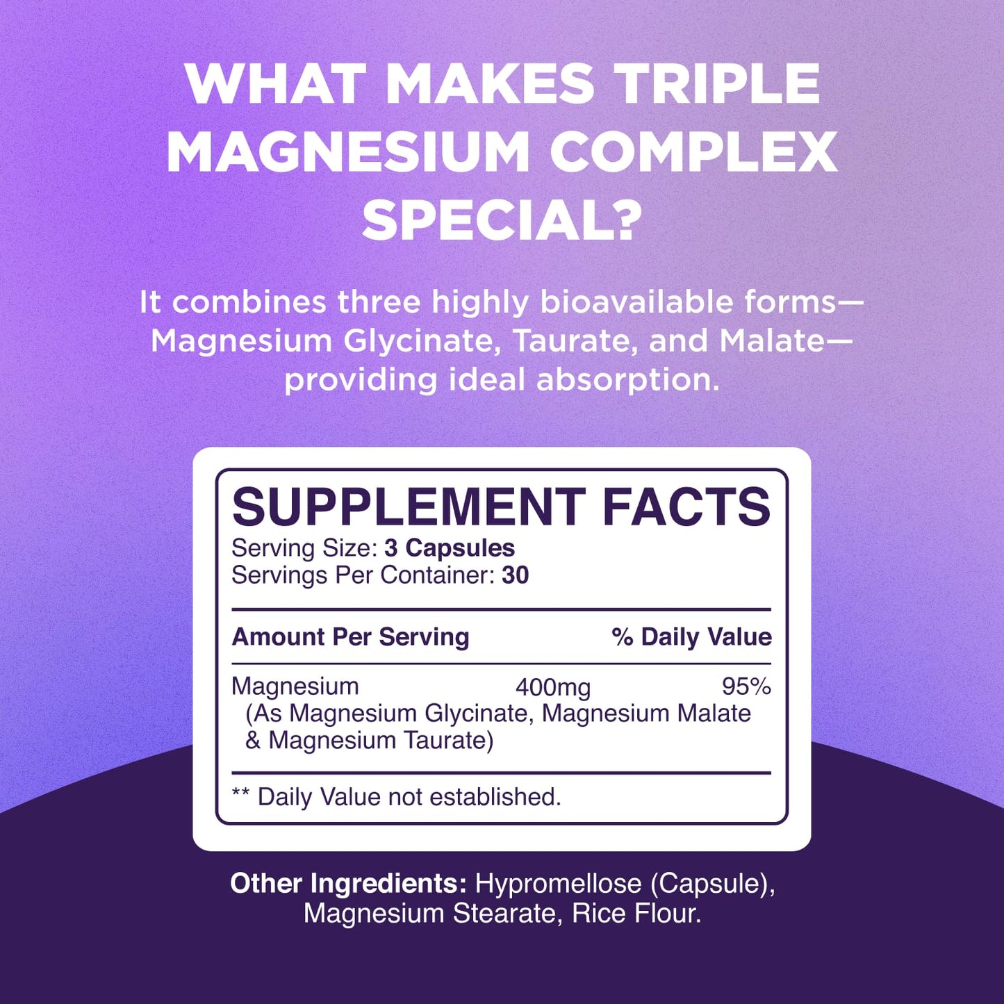 Phytoral Magnesium Complex Capsules with Taurate, Glycinate & Malate 90 Count