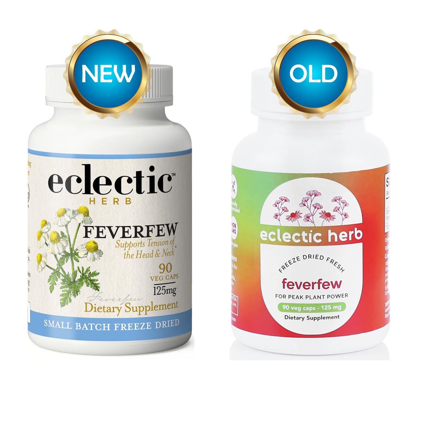 Eclectic Institute Feverfew Capsules, 90 Count