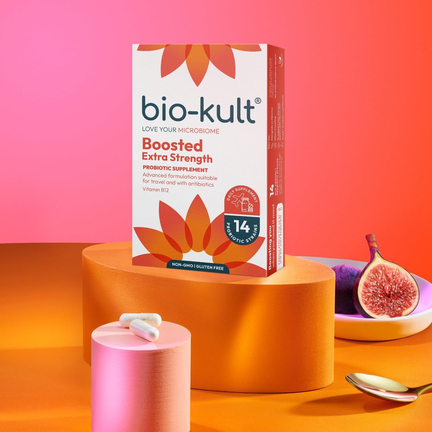 Bio-Kult Boosted Extra Strength Probiotic Supplement Capsule, 30 Capsules