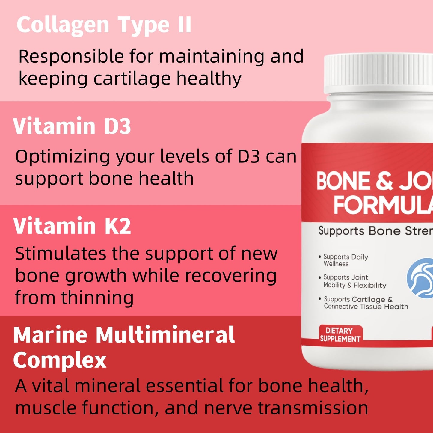 VOSETOKELA Osteo Bone & Joint Formula Capsule 60 Capsules