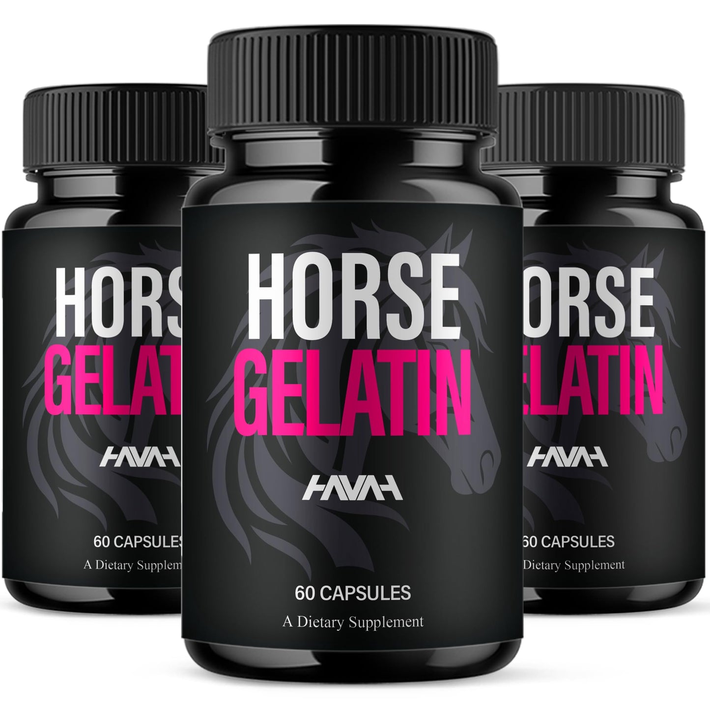 Havah Horse Gelatin Advanced Overall Support Capsules, 180 Capsules