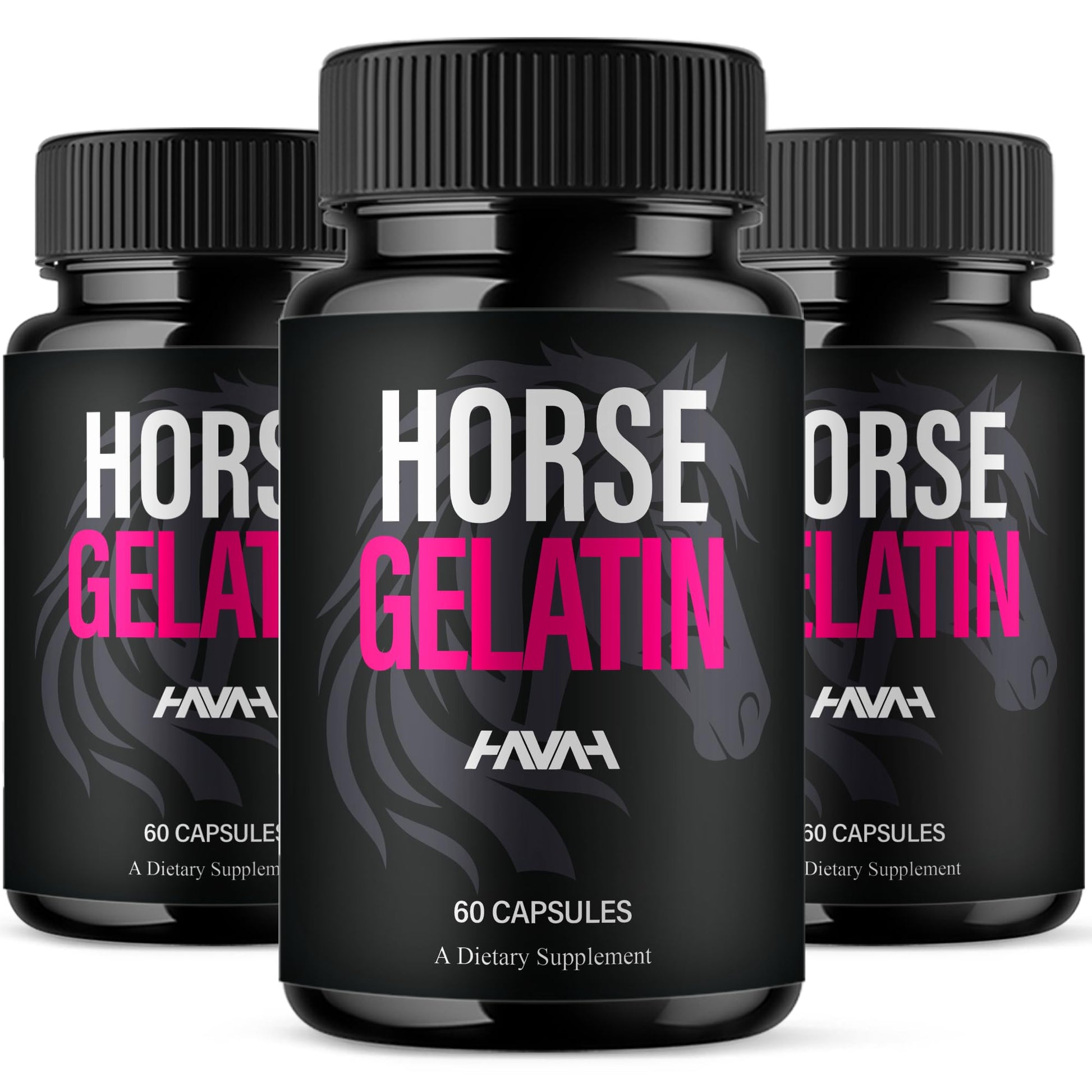 Havah Horse Gelatin Advanced Overall Support Capsules, 180 Capsules