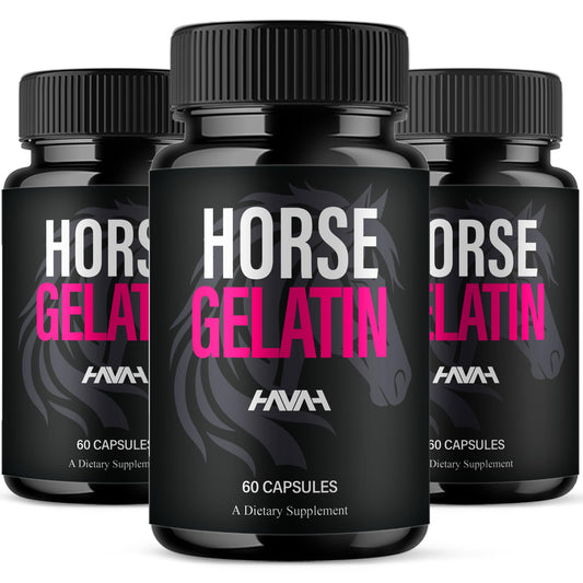 Havah Horse Gelatin Advanced Overall Support Capsules, 180 Capsules