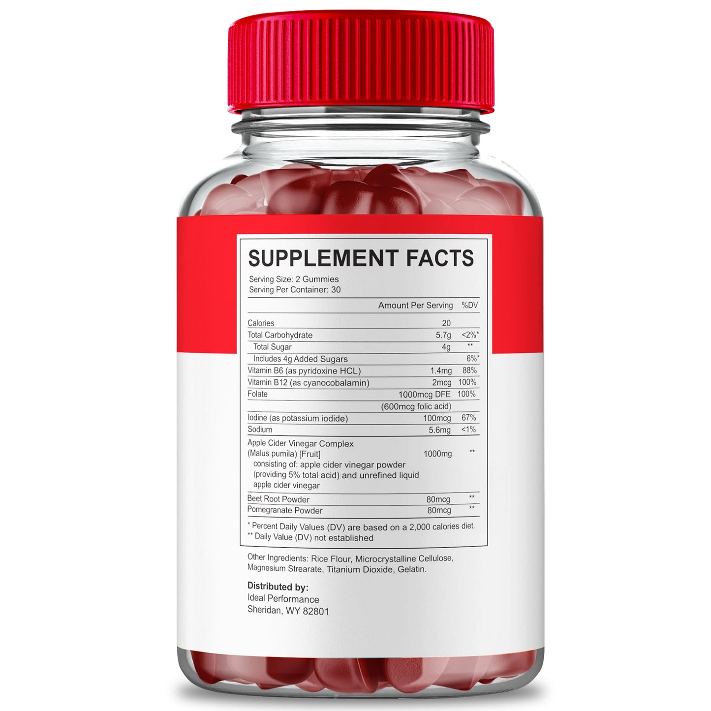 IDEAL PERFORMANCE Lyvaris Gummy 60 Count