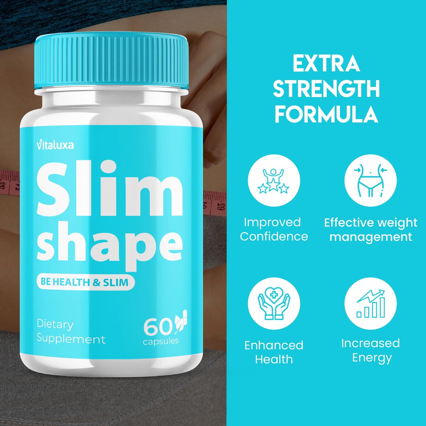 Vitaluxa SlimShape Capsules 120 Ct