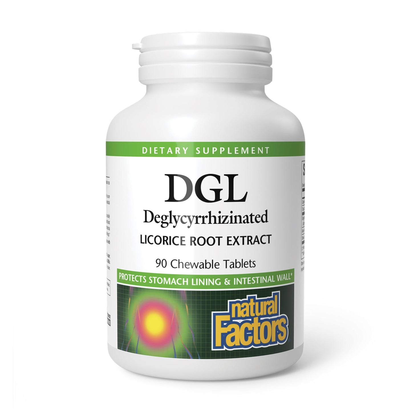Natural Factors DGL Chewable Tablets 90 Count