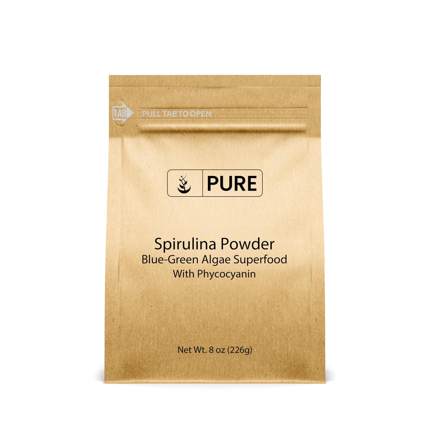 PURE ORIGINAL INGREDIENTS Spirulina Powder 8 Ounce