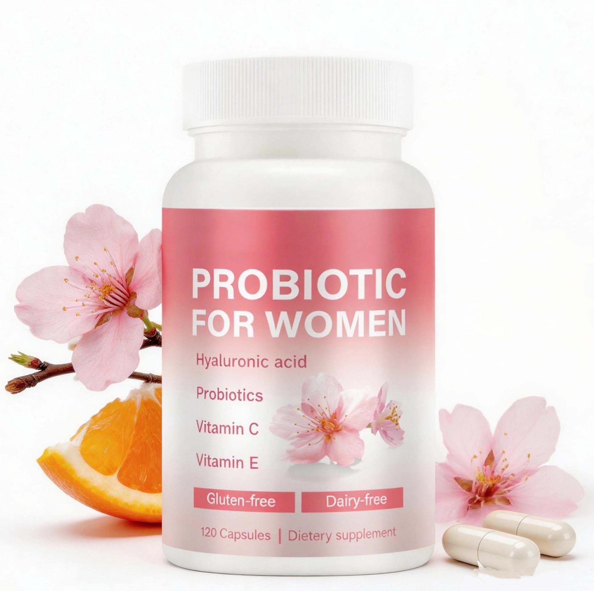 SERSANVE Vaginal Probiotics for Women Capsule, 120 Count